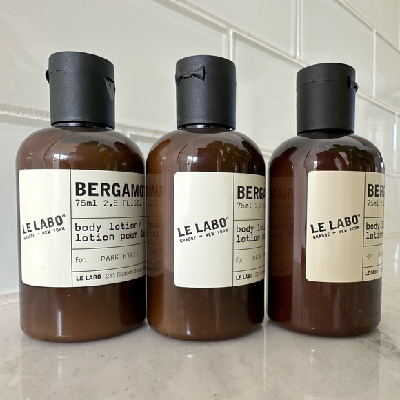 Le Labo Bergamote 22 body lotion set of 3- 75ml (2.5oz) each - Picture 3 of 3